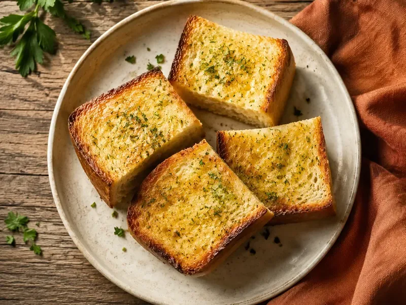 Garlic Bread, as the finished dish